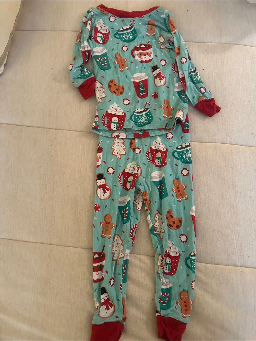 Little Sleepies Holiday Hot Cocoa Pajama Set - Long Sleeves
